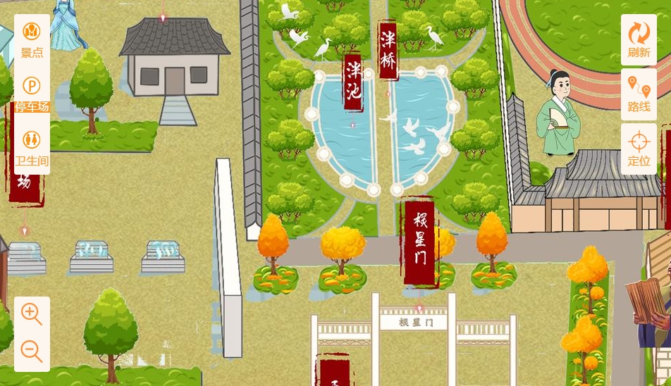 宁波手绘地图景区语音讲解导览系统：智慧景区建设的基石