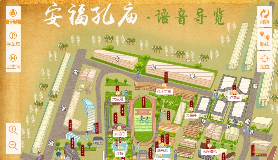 宁波手绘地图：智慧景区智能化服务的延伸